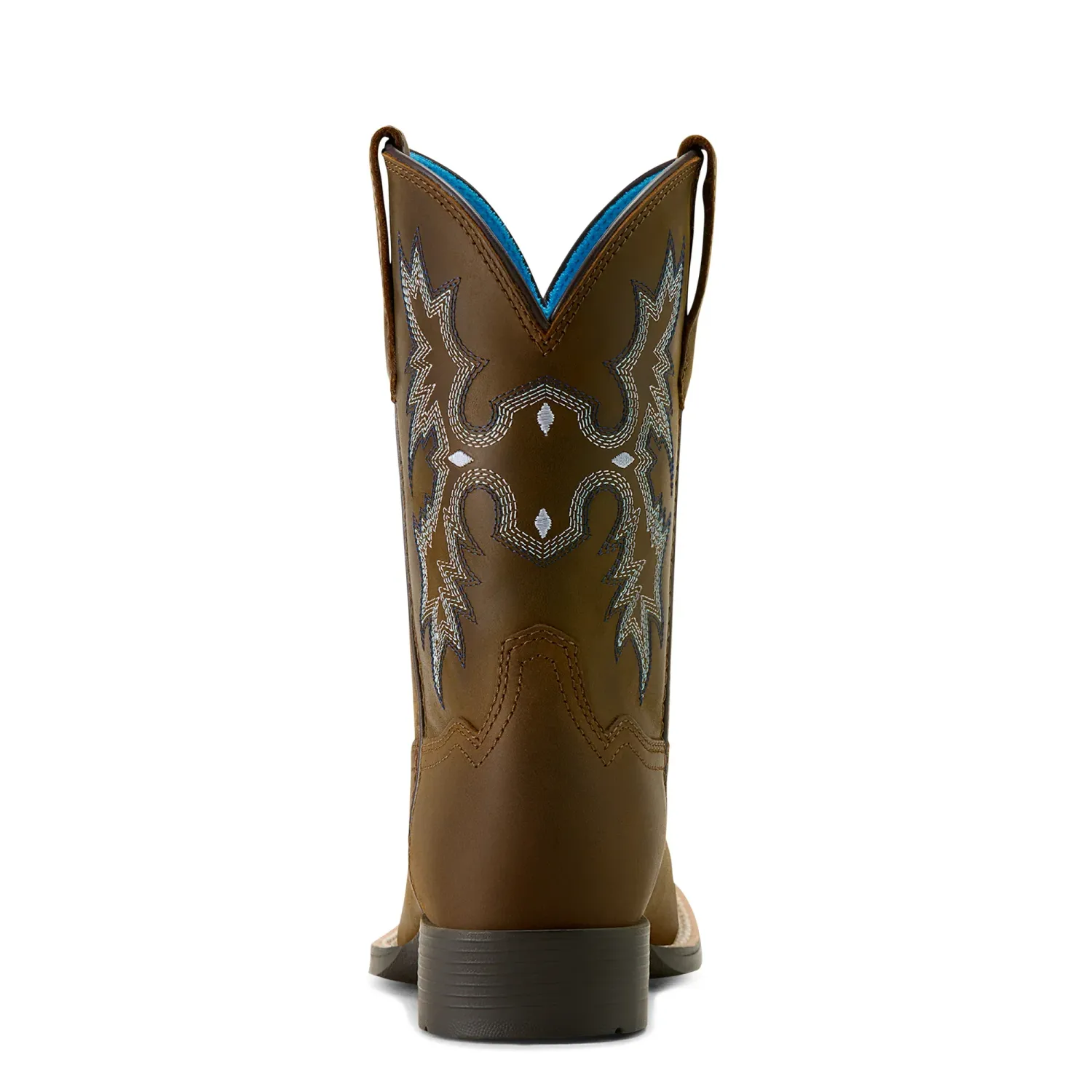 Ariat Youth Tombstone Western Boots - Distressed Brown