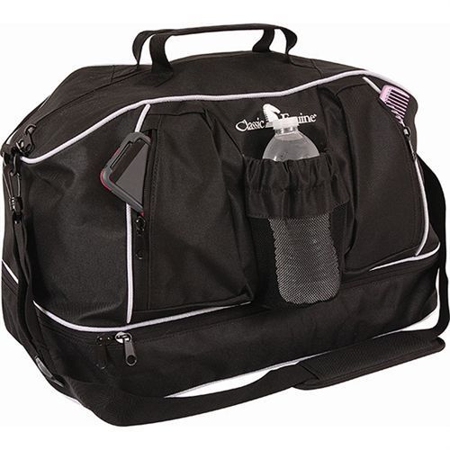 Classic Equine Weekender Duffel, Color: BLACK