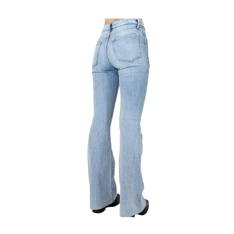 Porter Blue Wanderer High Rise Flare