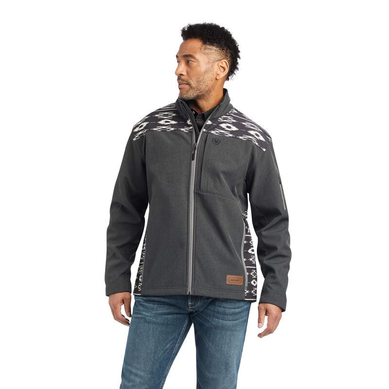 Ariat Mens Chimayo Vernon 2.0 Softshell Jacket Charcoal *FINAL SALE*