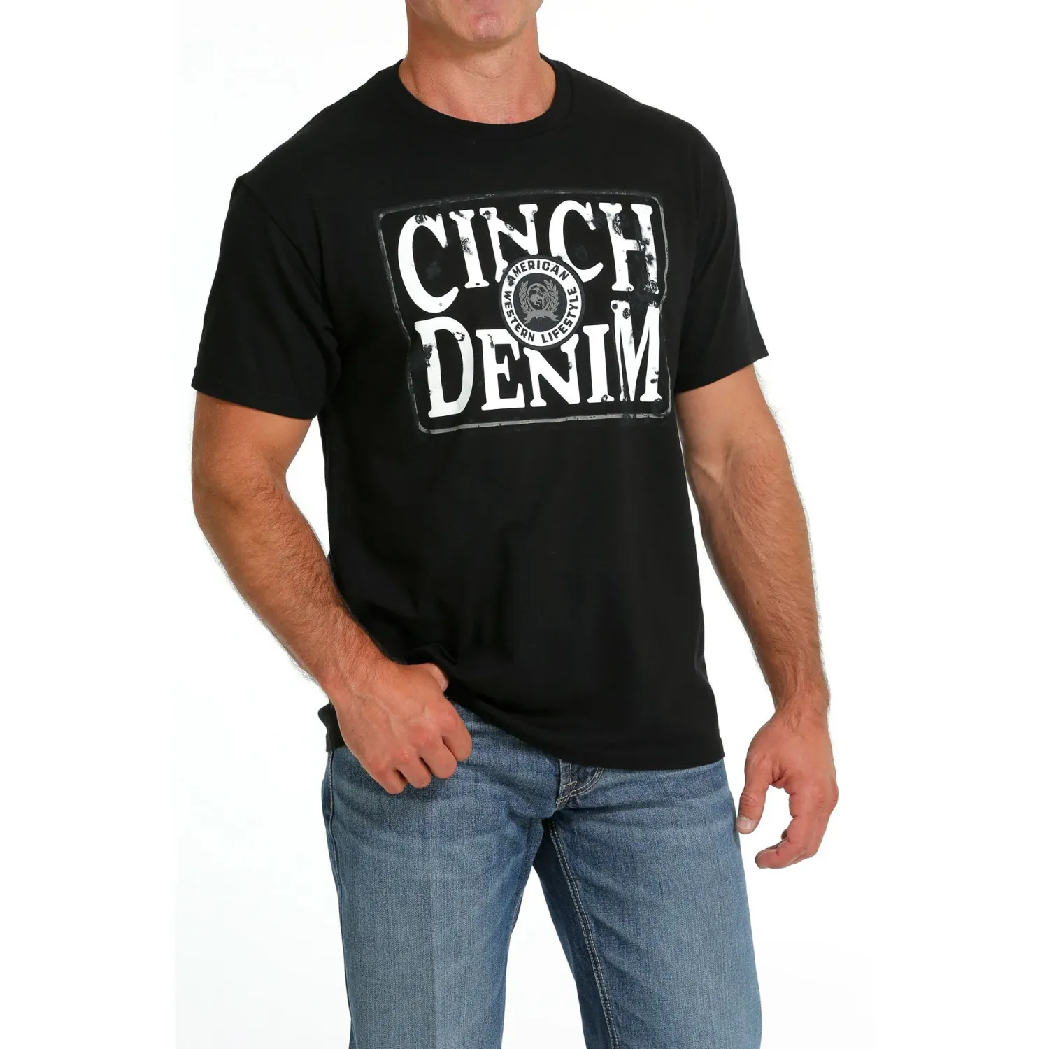 Cinch Men's SS Tee - Black