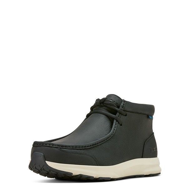 Ariat Men's Spitfire Waterproof Shoe- Satin Black