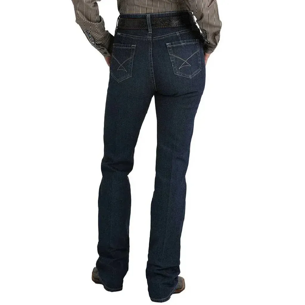 Cinch Women's High Rise Slim Boot Cut Keri Jeans- Indigo Dark Wash