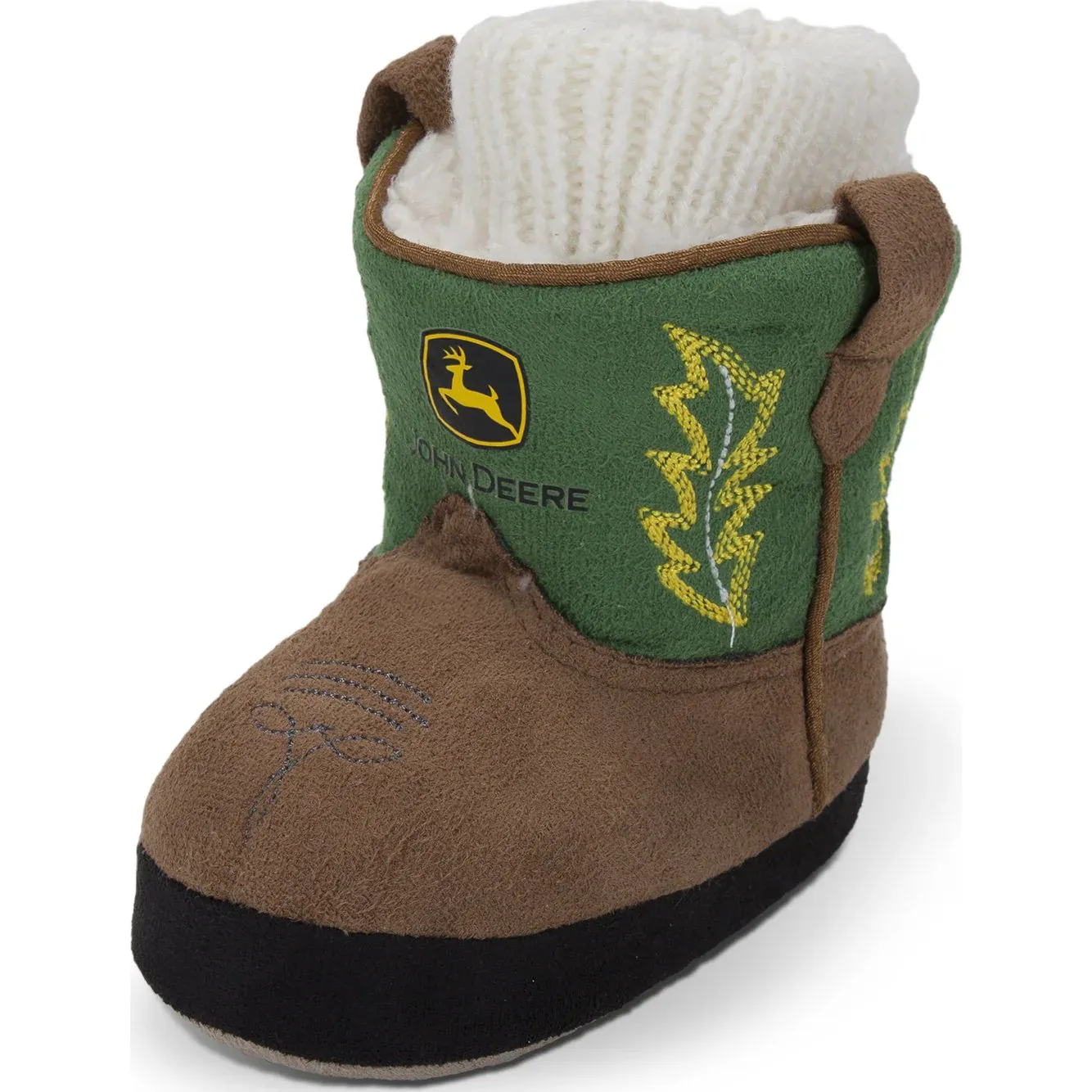 John Deere Boot Slipper, Size: 3/6 MONTH