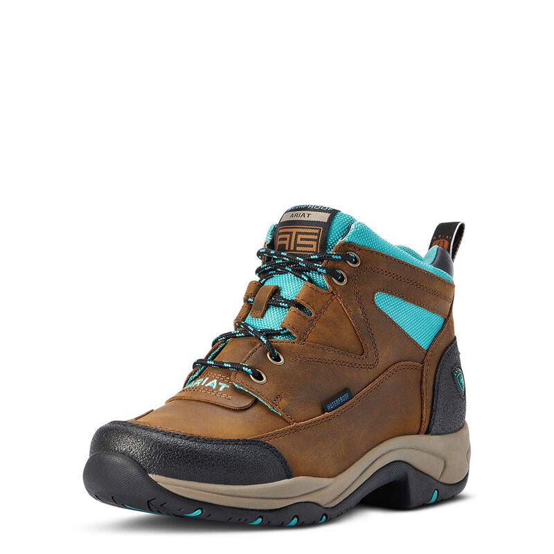 Ariat Women's Terrain Waterproof Boots - Weathered Brown