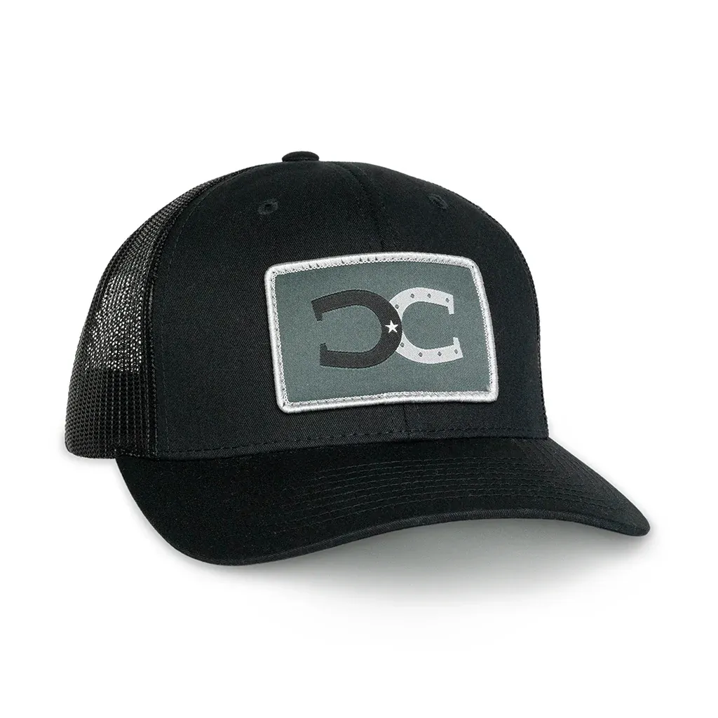 Cowboy Cool Branding Iron Hat - Assorted Colours, Color: Black