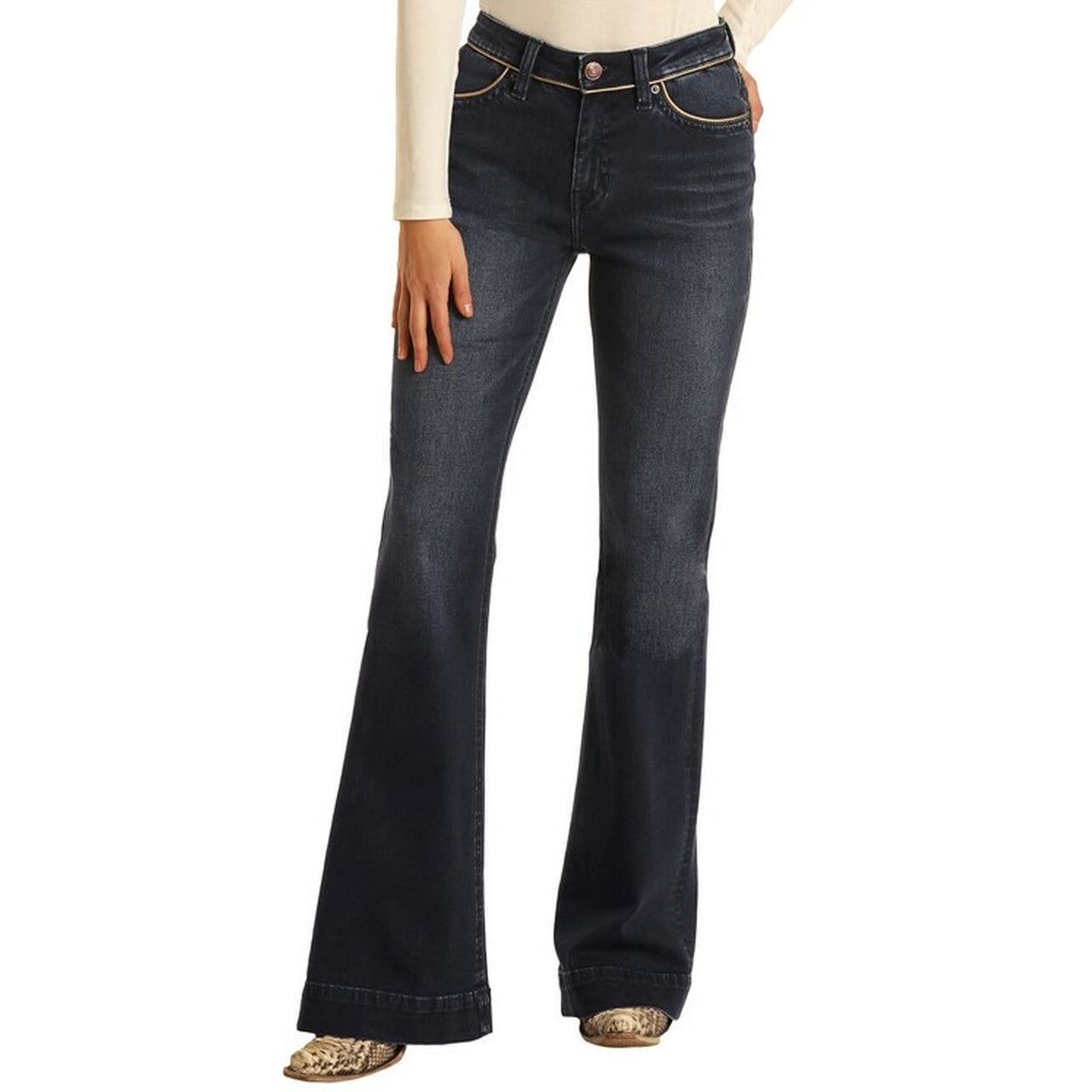 Rock &amp; Roll Junior High Rise Trouser