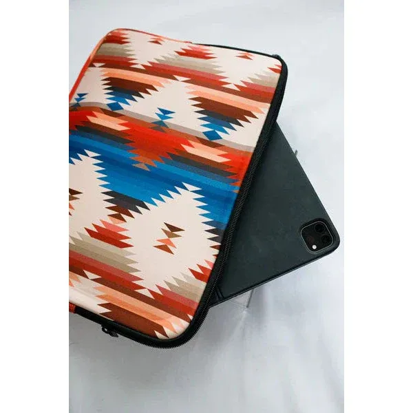 The Front Porch Label Laptop Case - Assorted Colours, Color: AZTEC