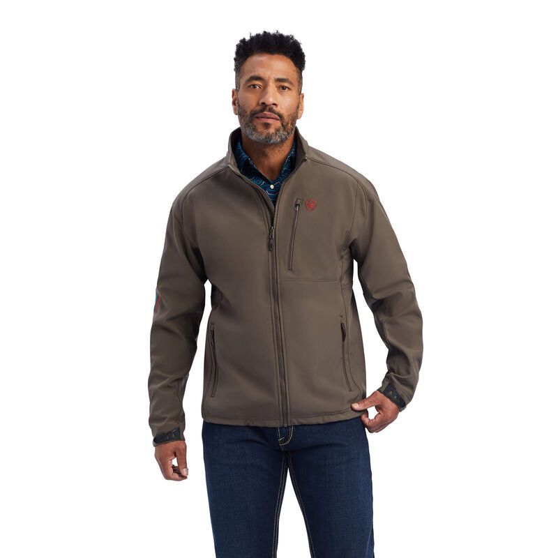 Ariat Mens Logo 2.0 Softshell Jacket Banyan Bark *FINAL SALE*