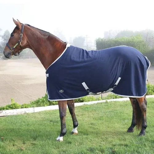 Professional's Choice Cooler Blanket, Colour: Navy/Silver, Size: 68-72"