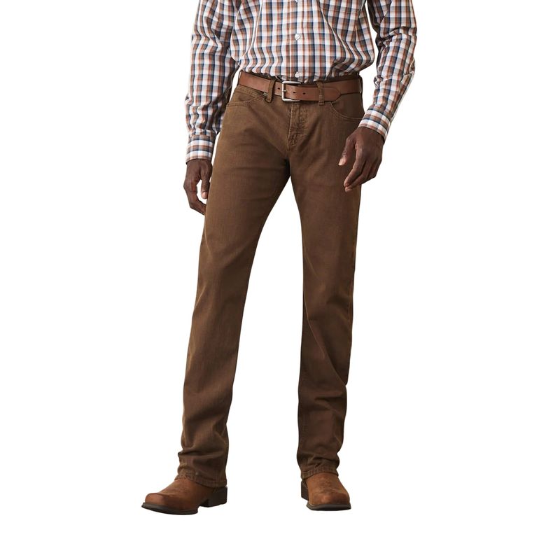 **Ariat Men's M7 Grizzly Straight Jeans - Peat