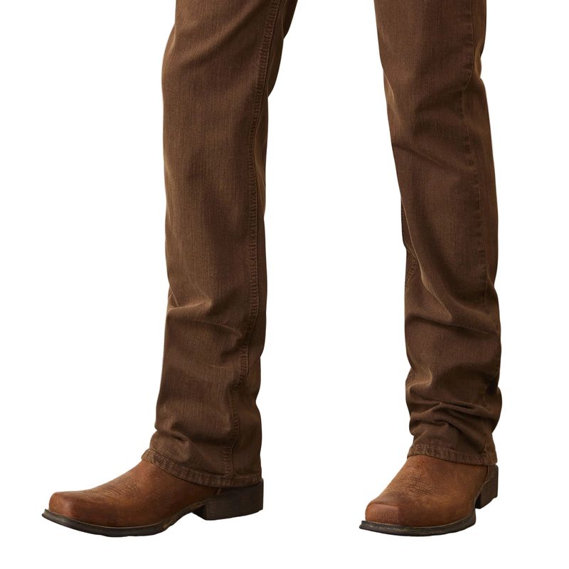 **Ariat Men's M7 Grizzly Straight Jeans - Peat
