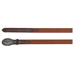Arena Ace Boy's Belt w/Cross Detail, Size: S