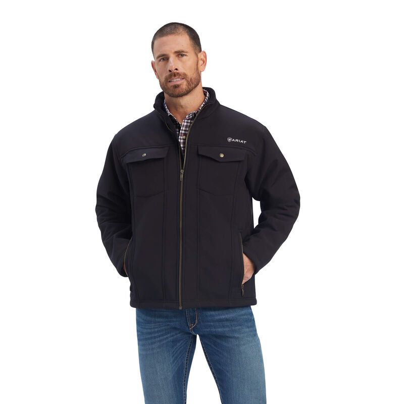 Ariat Mens Vernon Sherpa Jacket Black