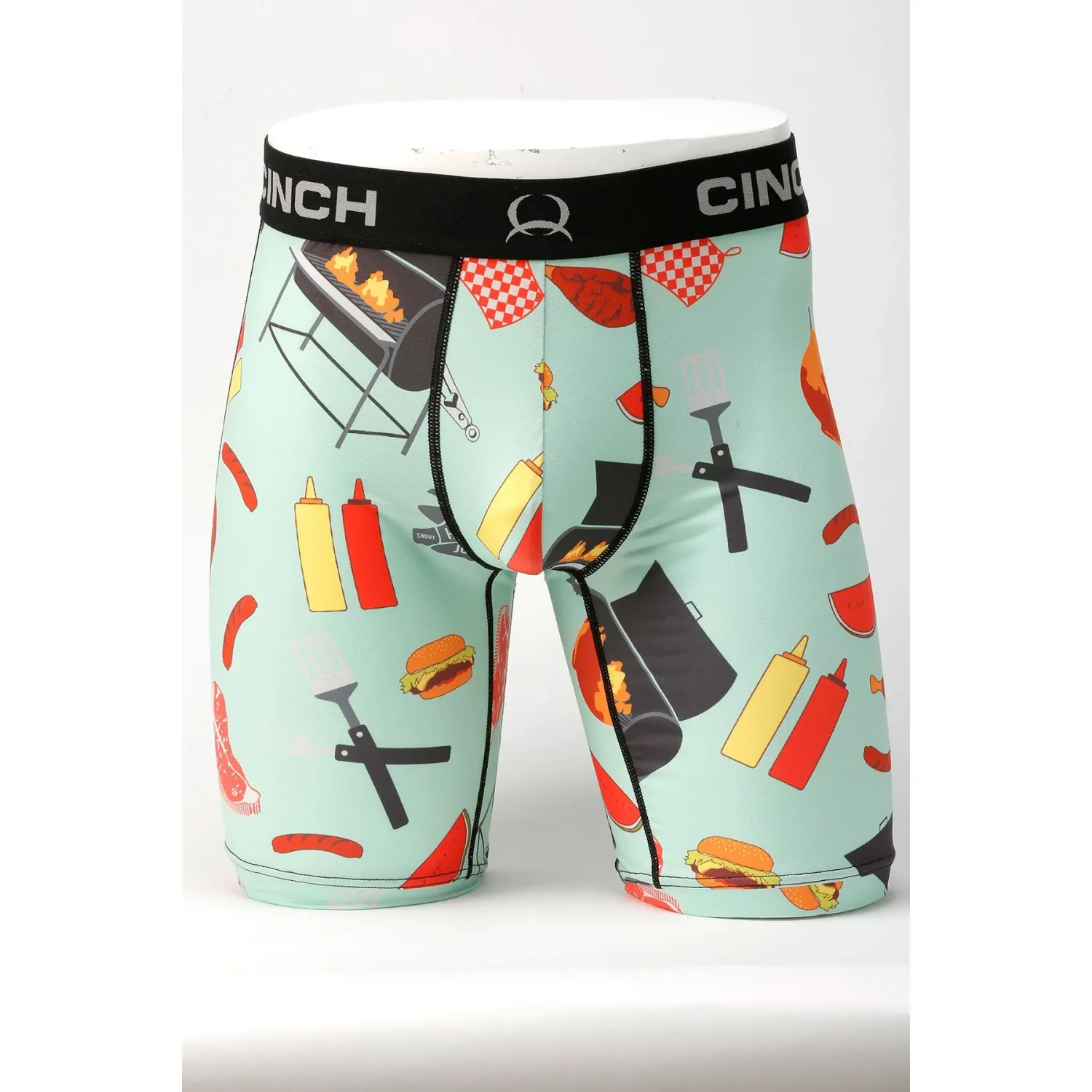 Cinch 9" BBQ Boxer Brief, Size: S