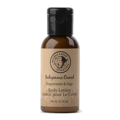 Body Lotion 8 oz, Scent: PEPPERMINT SAGE