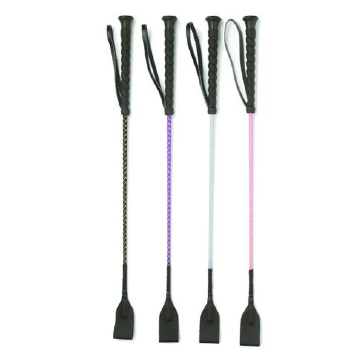 Rainbow Glitter Stick 23", Color: Black