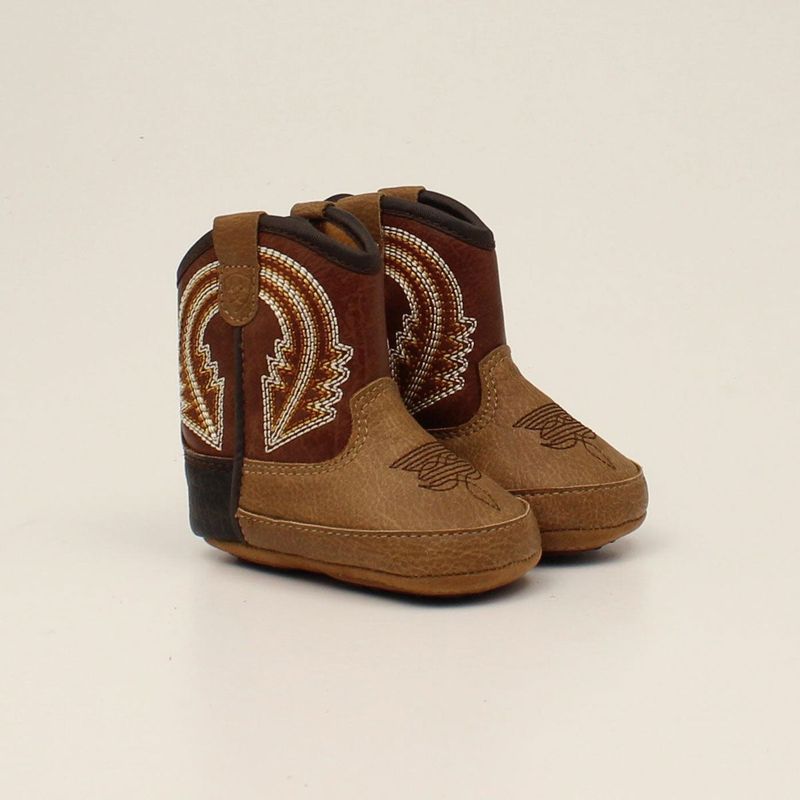 Ariat Infant Boy's Lil' Stompers Evan Boots - Brown