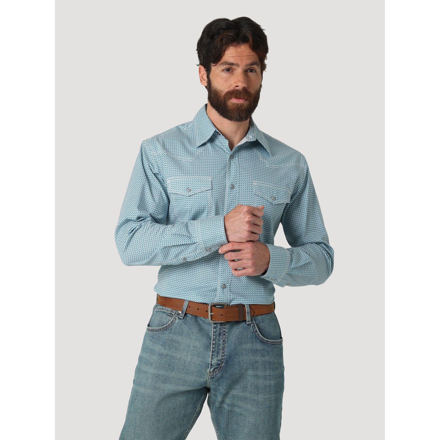 Wrangler Mens Western 20X Shirt