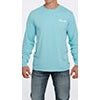 Cinch Men's LS Tee Light Blue