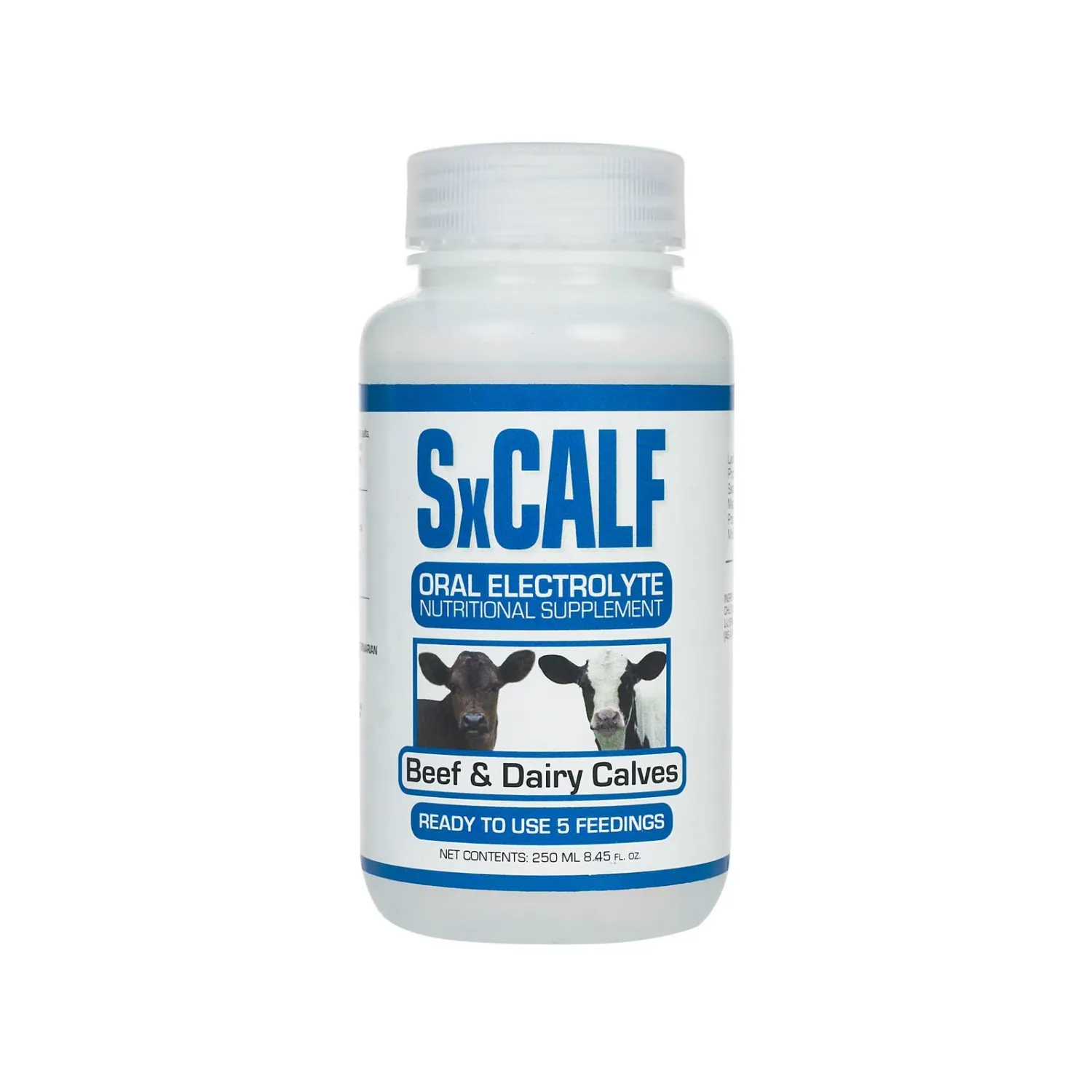 Sx Calf Electrolytes, Size: 250 mL