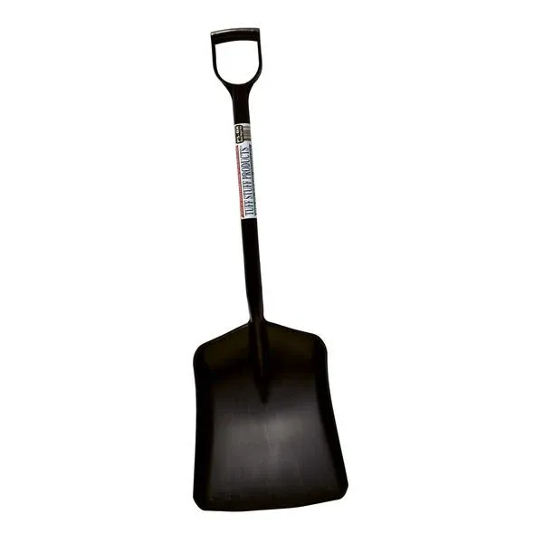 Tuff Stuff HD Plastic Shovel, Colour: BLACK, Size: large-25