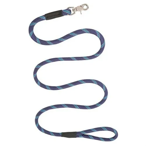 Weaver Rope Leash, Colour: 00-BLACK, Size: 6'