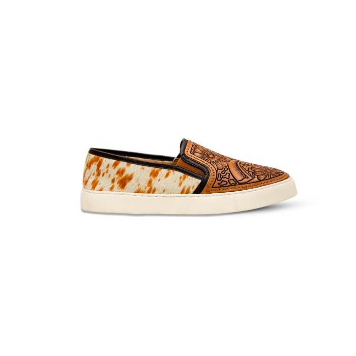 Myra Argun Western Hand Tooled Sneakers