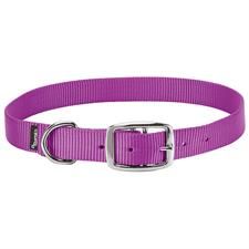 Weaver Goat Collar, Medium, Color: Purple Jazz