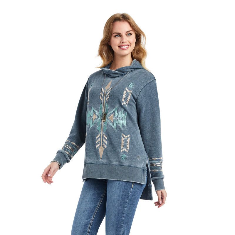 Ariat Women's Alo Vera Hood Midnight Navy