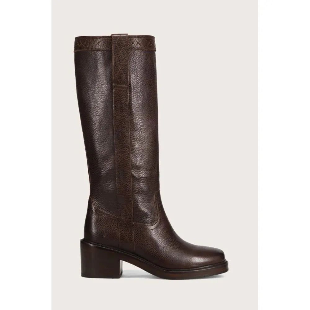 Frye Women's Kate Pull On Boots - Dark Brown Tumbled