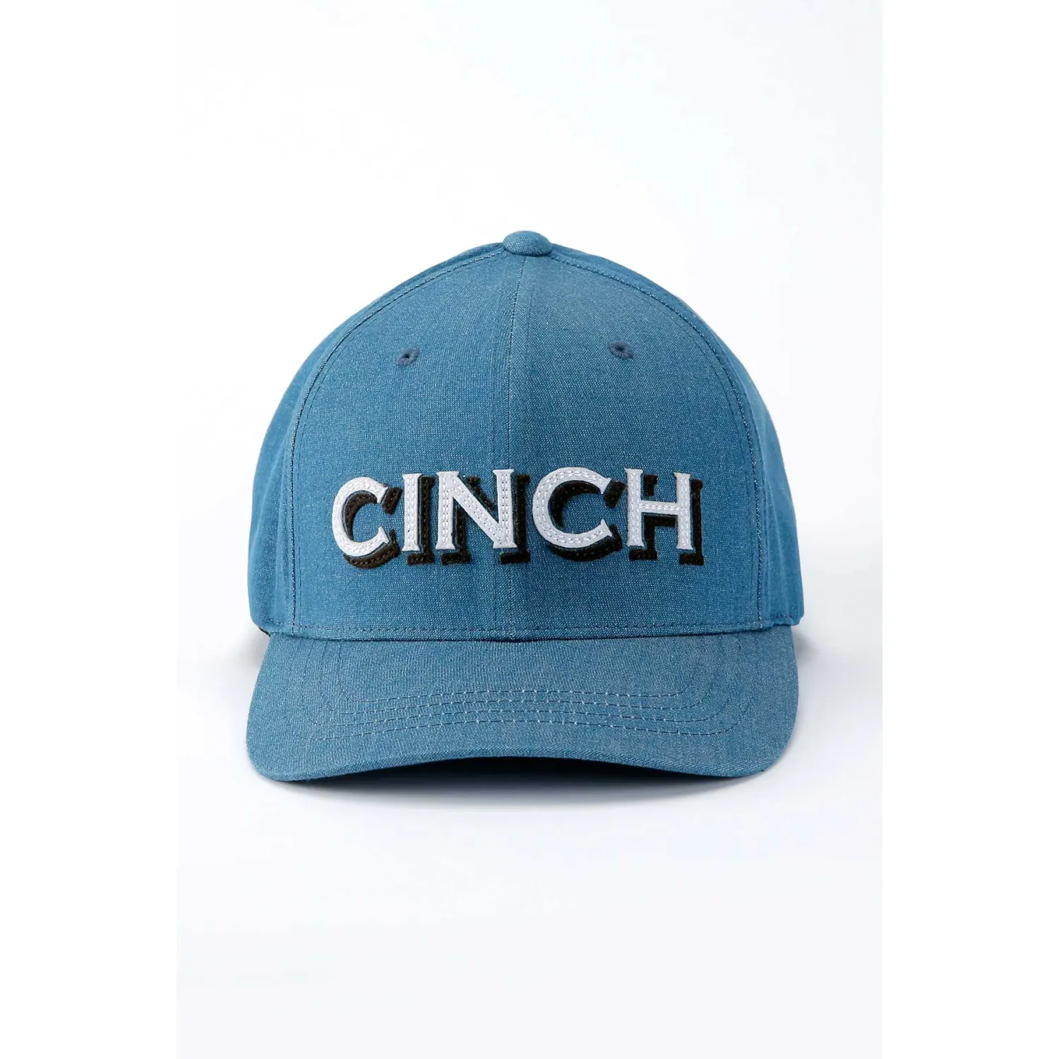 Cinch Men's Flexfit Cap Blue, Size: SMALL/MEDIUM