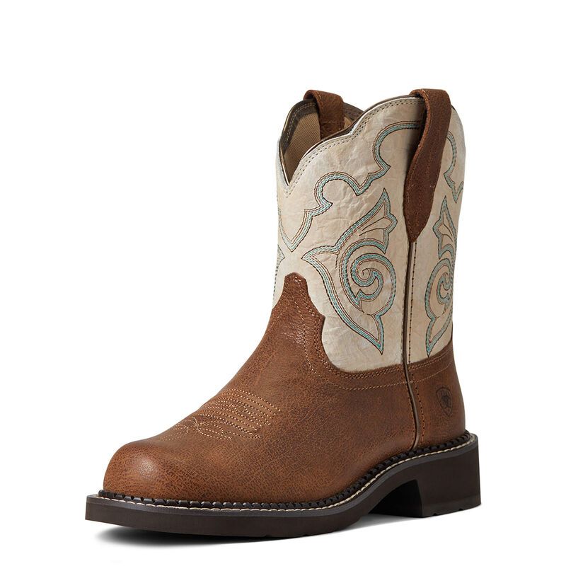 Ariat Women's Fatbaby Heritage Tess Western Boots - Tortuga