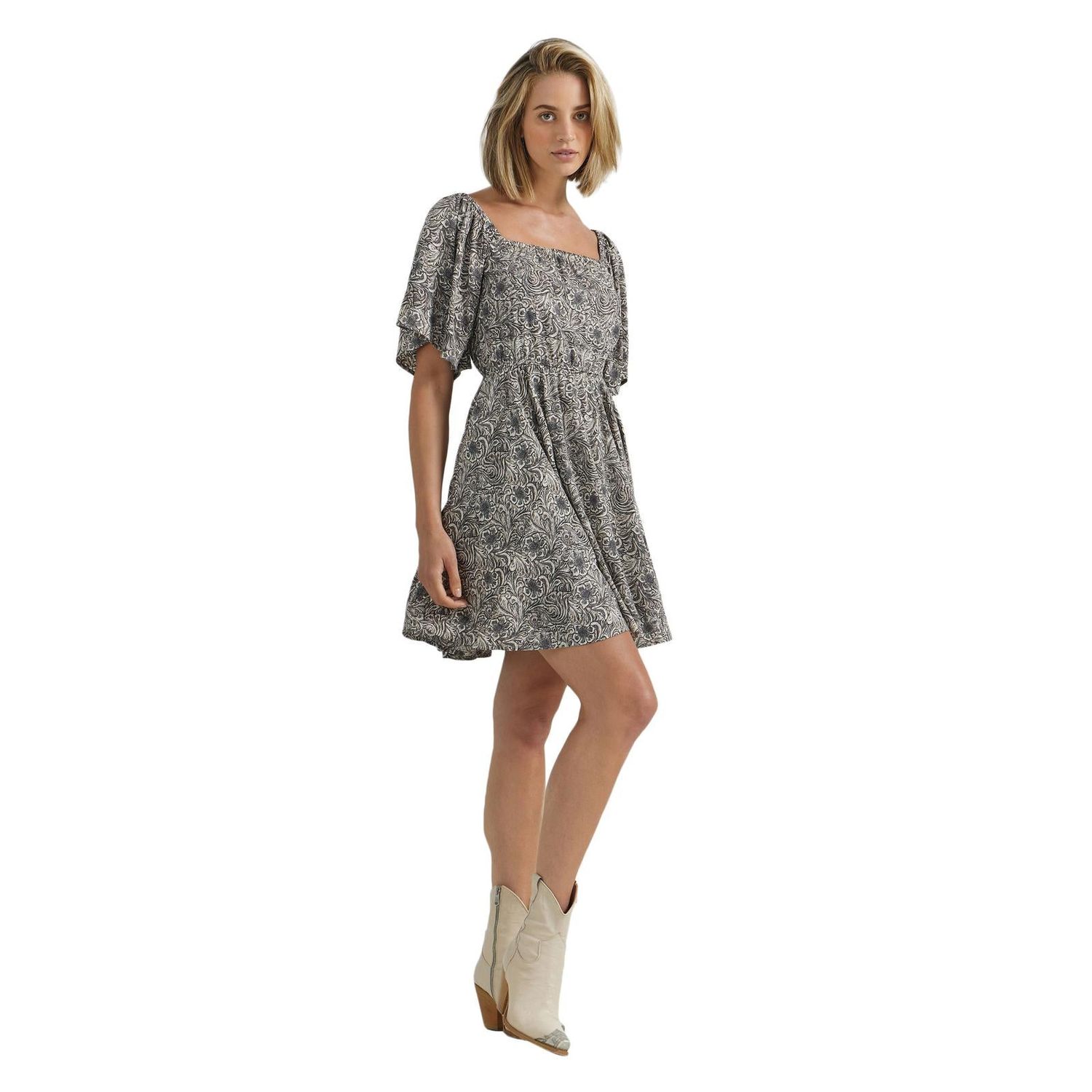 Wrangler Women's Americana Dress - Grey
