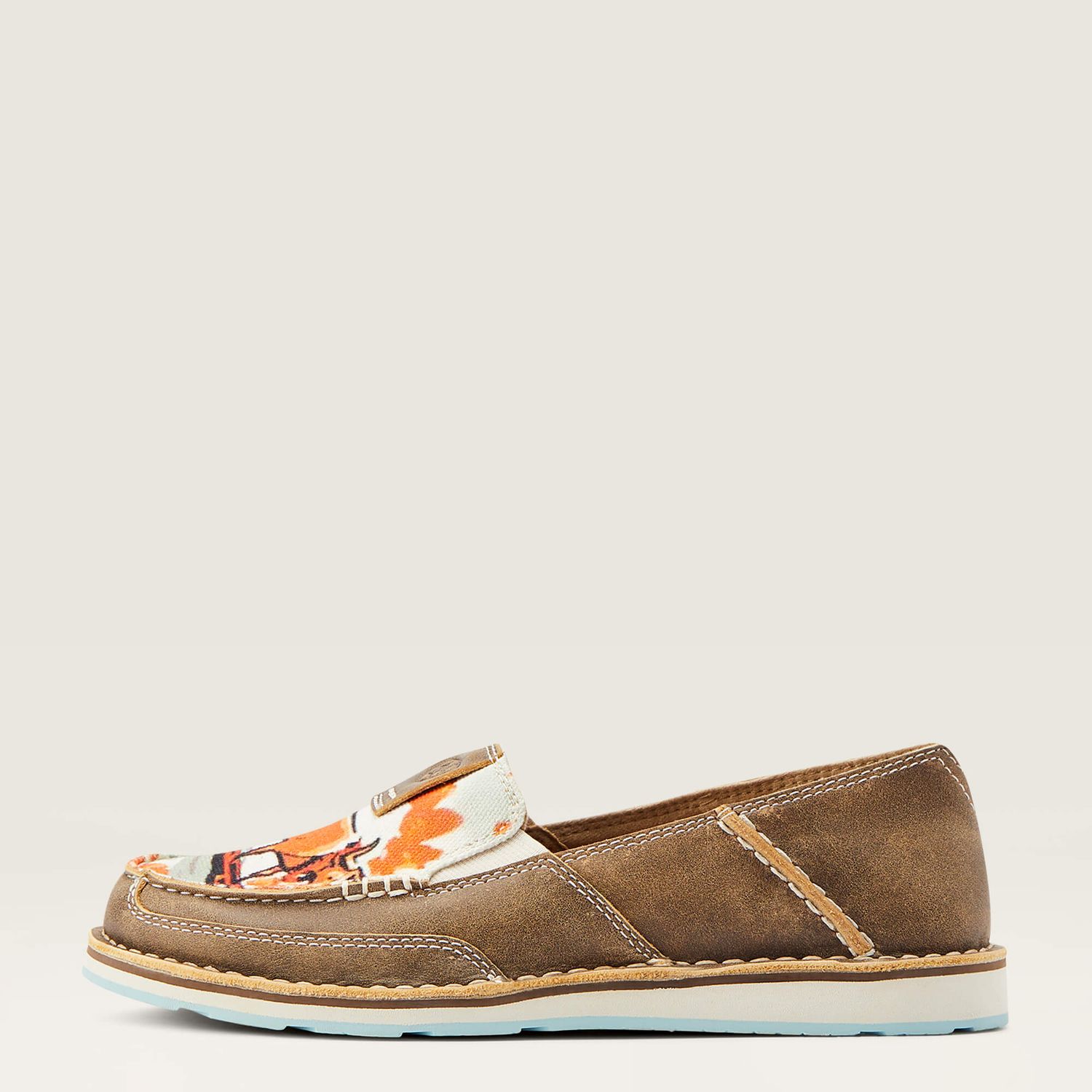 Ariat Women's Cruiser Western Aloha Shoes - Brown Bomber **FINAL SALE**