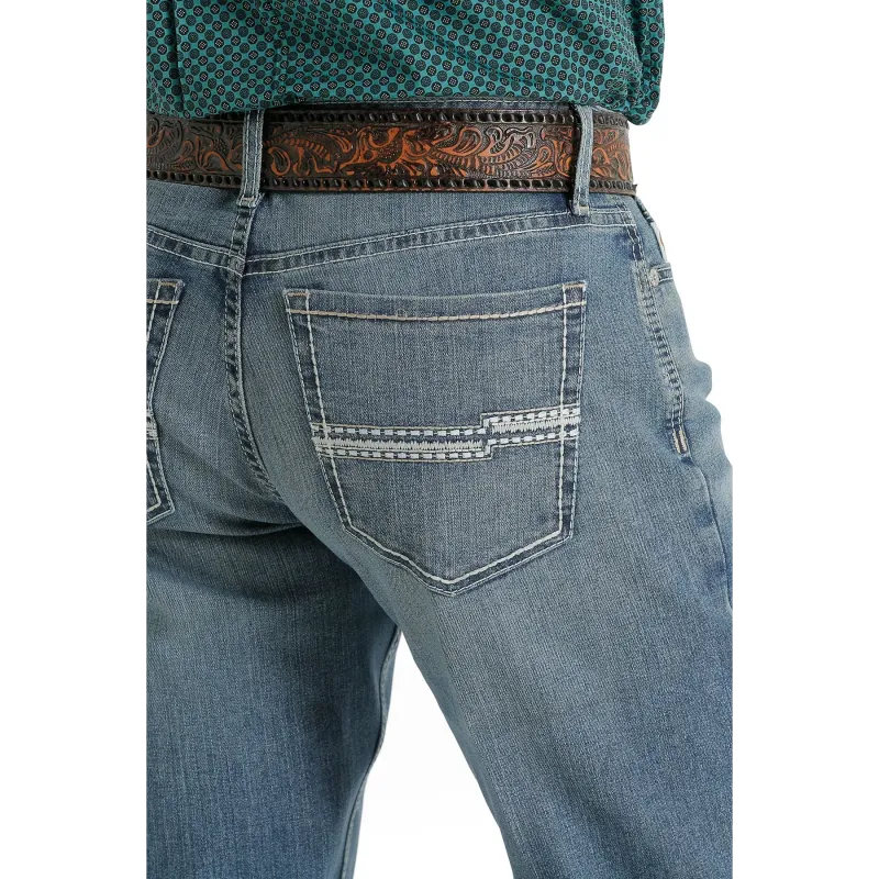Cinch Men's Slim Fit Jesse Jeans - Light Stonewash