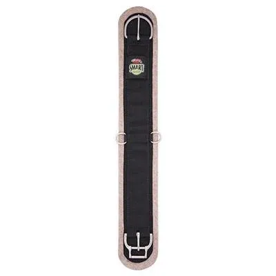Weaver Leather Wool Blend Felt Lined Straight Smart Cinch - Black, Size: 26