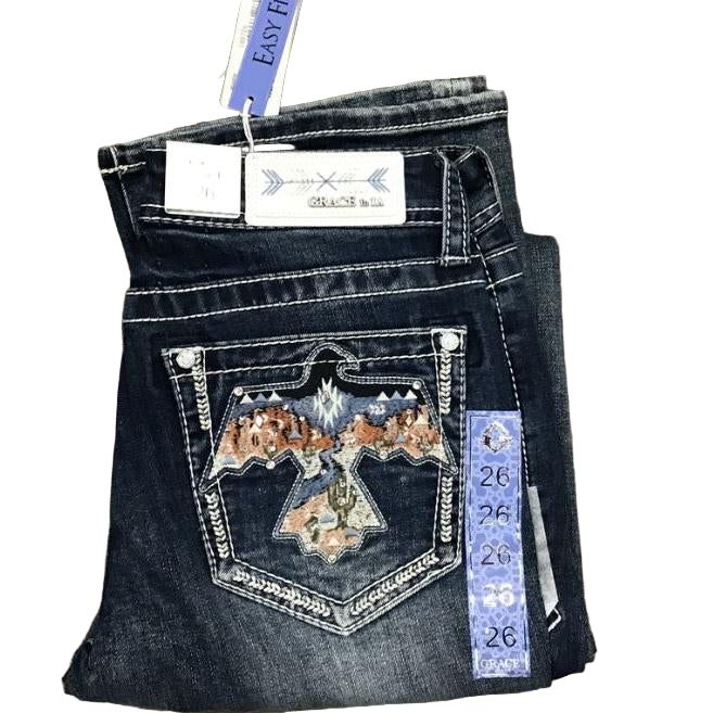 Grace in LA Women's Bootcut Jeans - Eagle
