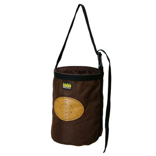 Economy Feedbag with Leather Ventilator, Color: BROWN