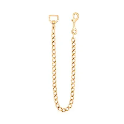Weaver #730 Lead Chain with 1" Swivel, 30", Color: Brass Plated