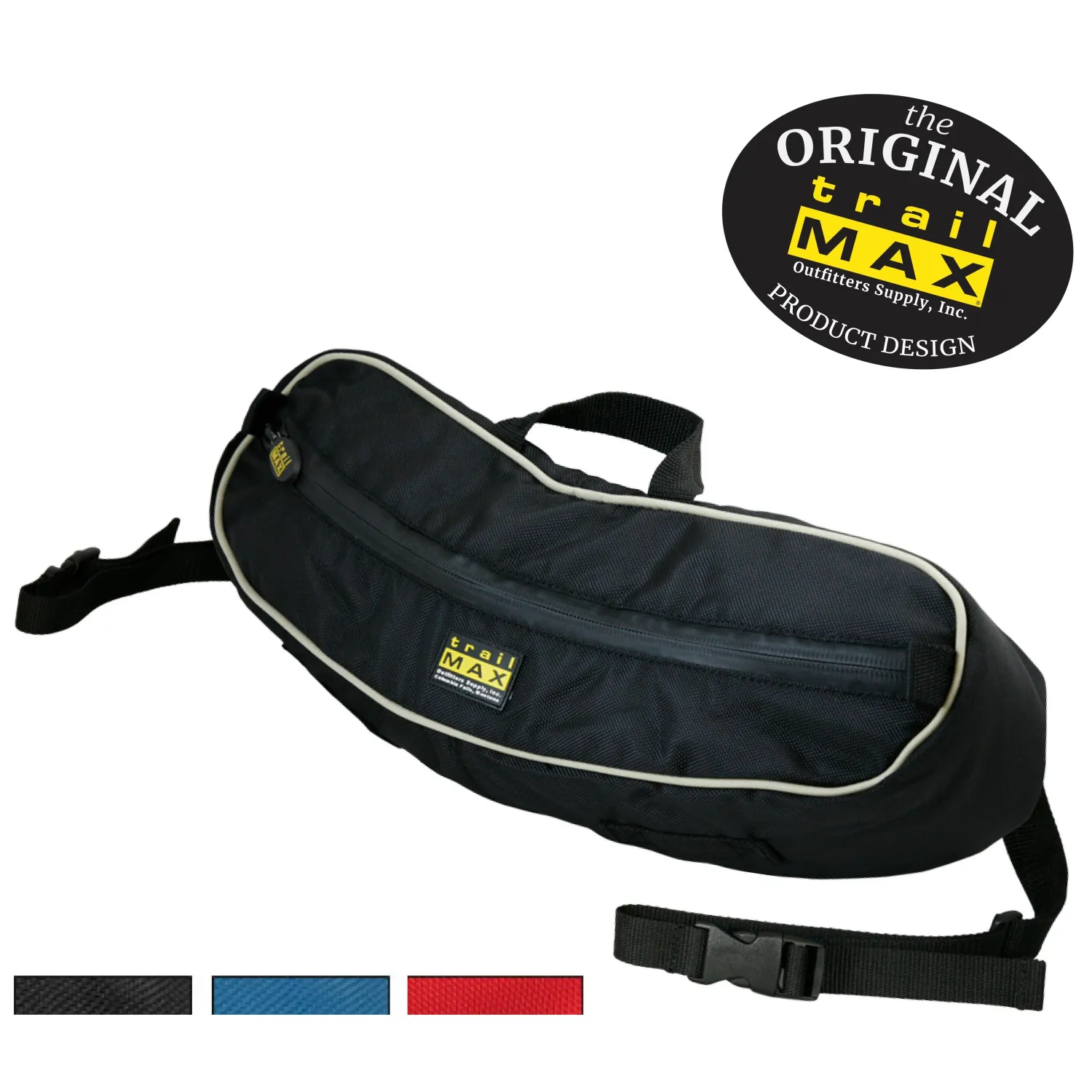 TrailMax 500 Series Cantle Pocket, Color: BLACK/SAND