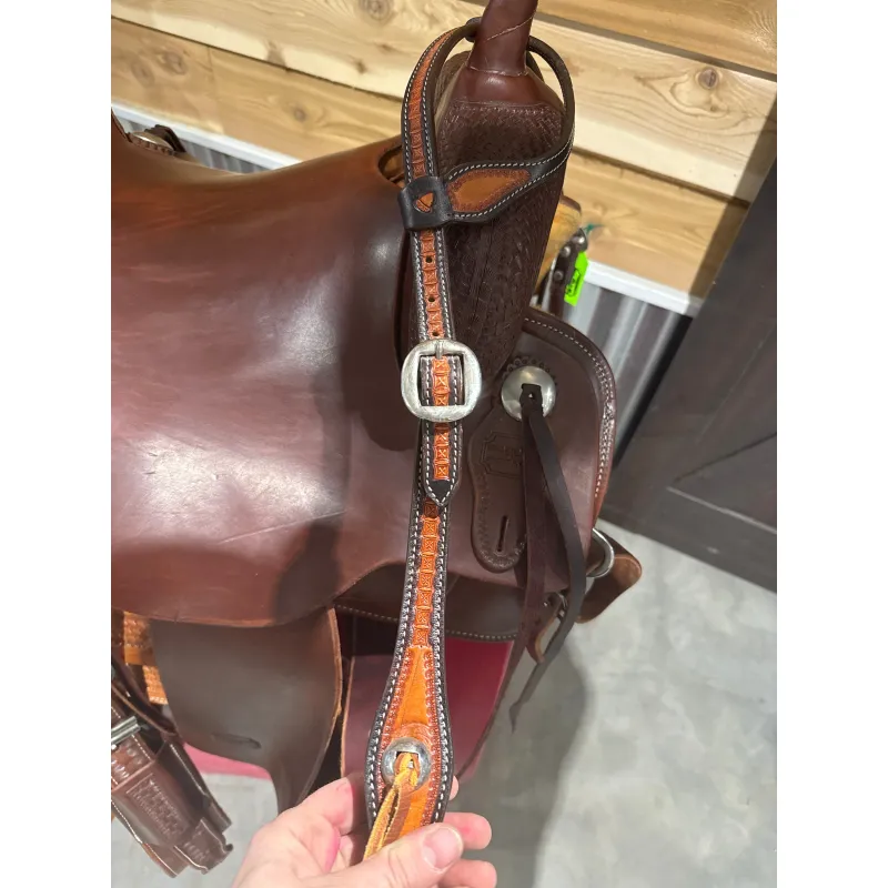 Irvine's 2 Tone Slip Ear Head Stall
