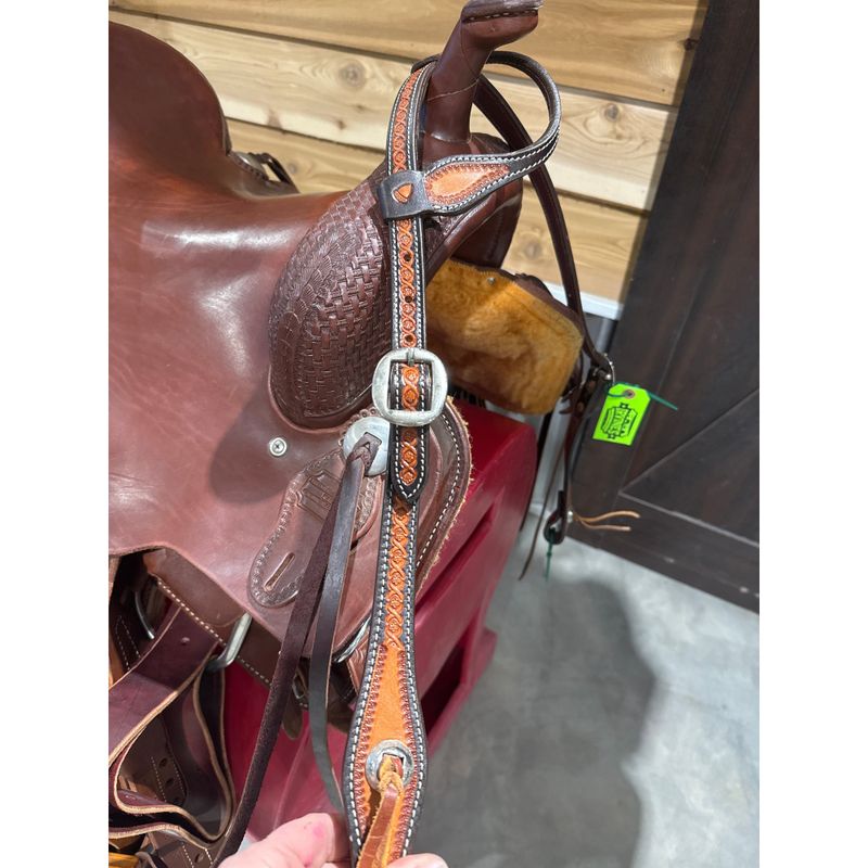 Irvine's 2 Tone Slip Ear Head Stall