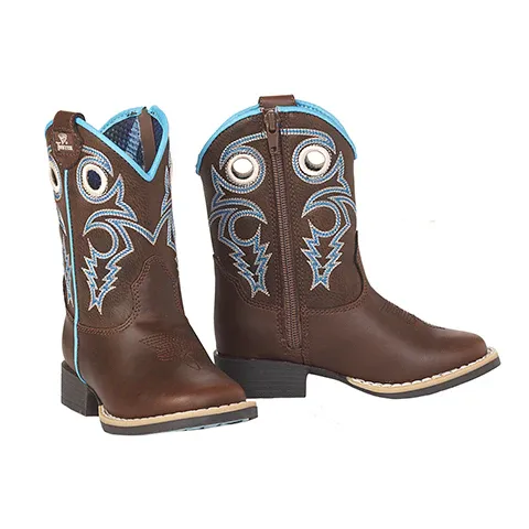 Twister Hudson Style Children's Boot - Brown, Size: 1