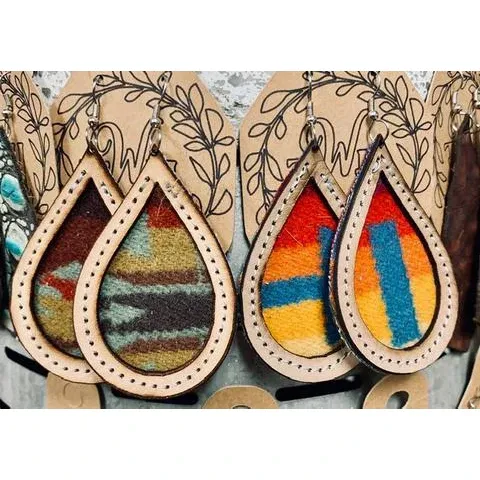 Pendleton Earrings, Style: DODGE CITY