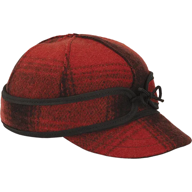 Stormy Kromer Infant Hat, Colour: RED PLAID, Size: 12-18 MONTHS