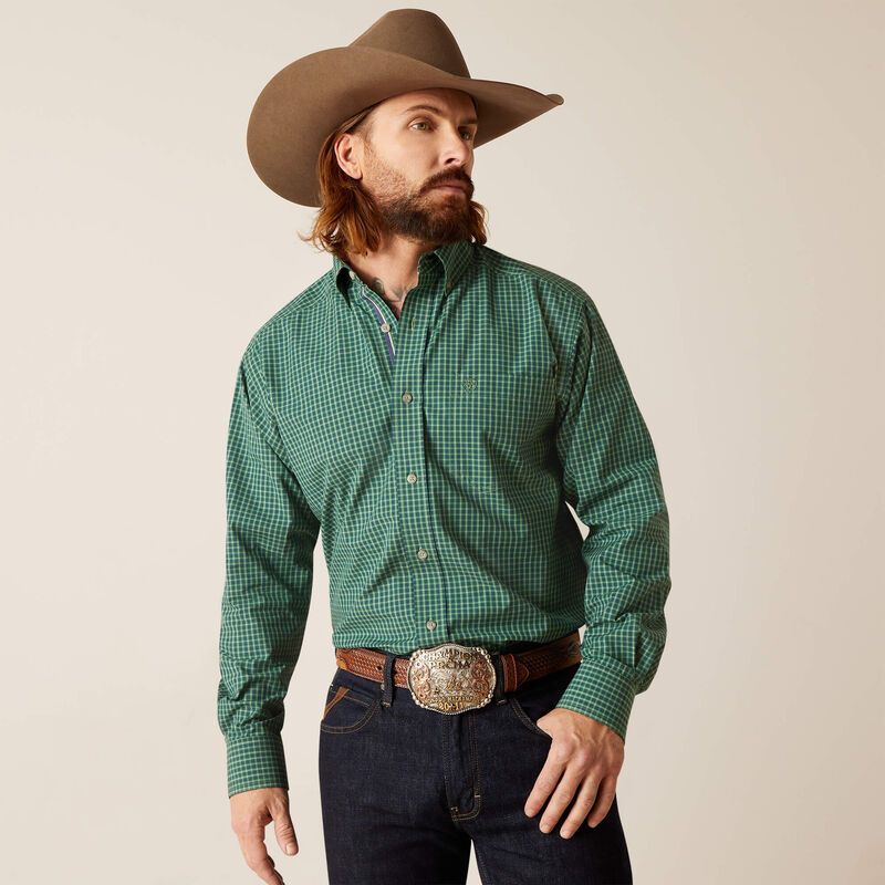 Ariat Men's Pro Emile Classic Fit Shirt - Pineneedle