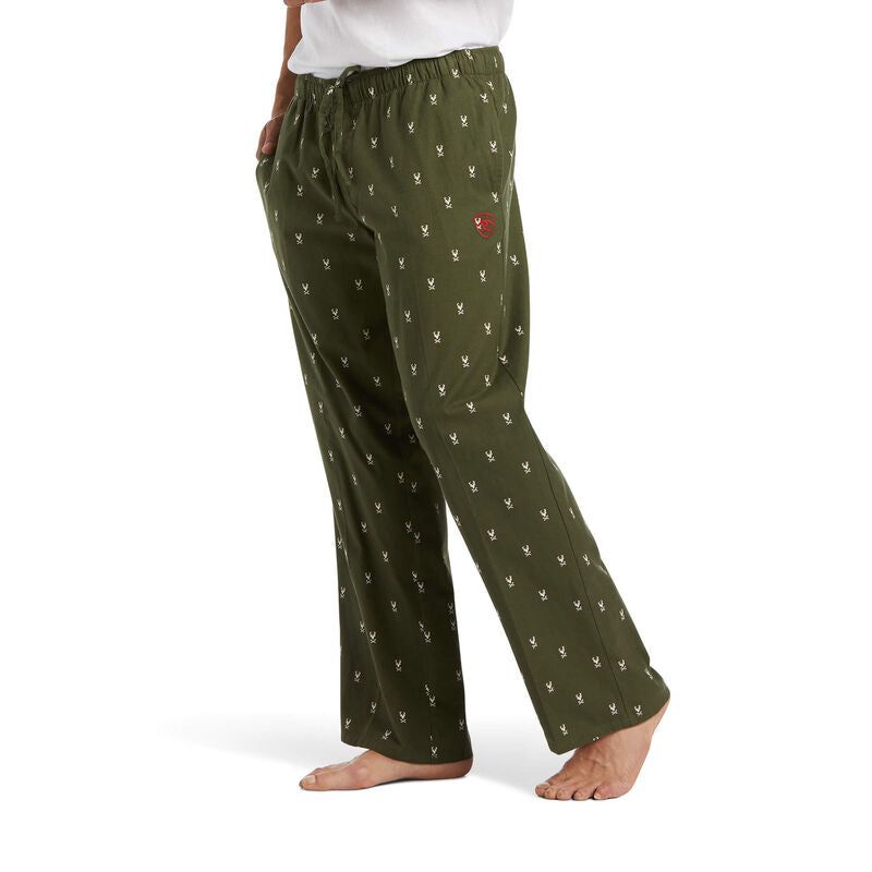 Ariat Men's PJ Pant Hemlock Reindeer