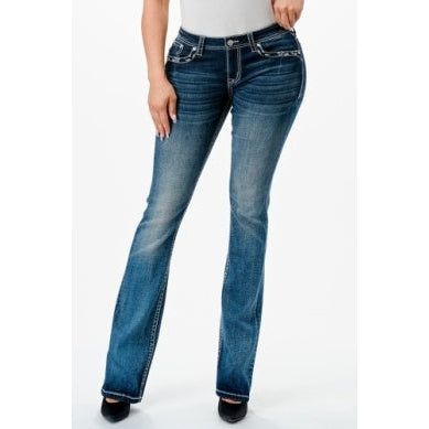 Grace in LA Women's Bootcut Jeans - Horseshoe