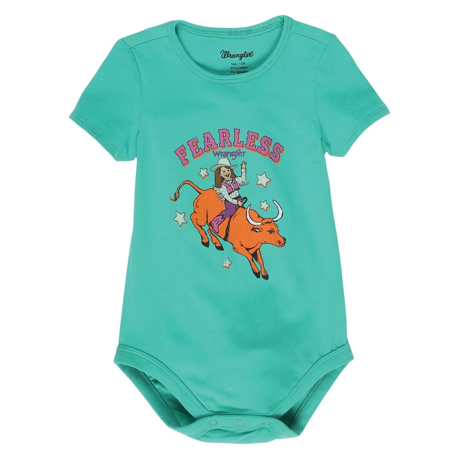 Wrangler Baby Girl Bodysuit - Green